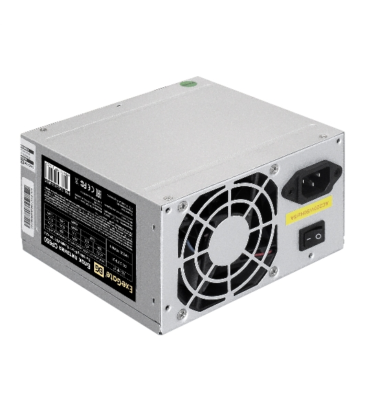 Блок питания ExeGate CP650 (EX292145RUS), 650Вт, 80мм, серебряный