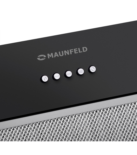 Вытяжка встраиваемая Maunfeld Thames 601M черный, 60 см, 520 куб. м/ч, 45 дБ