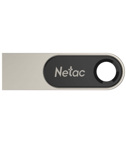 Флешка USB Netac U278 (NT03U278N-008G-20PN), 8Gb, USB 2.0, R/W 50/10, серебристый/черный