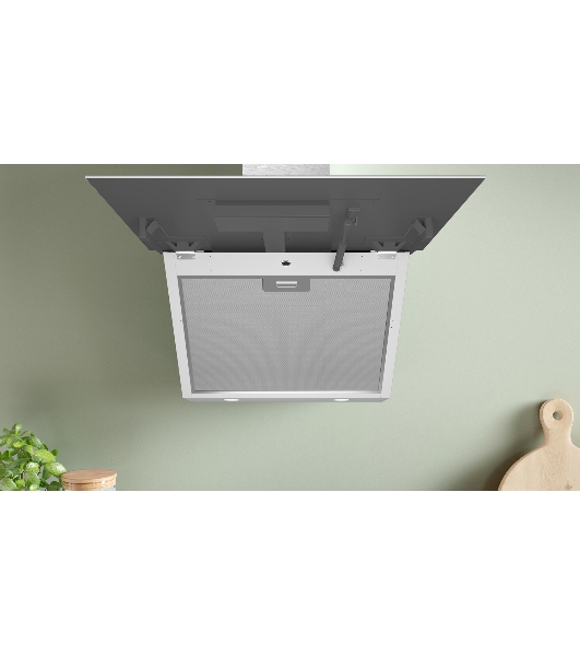 Вытяжка наклонная Bosch DWK66PJ20T белый, 60 см, 700 куб. м/ч, 71 дБ