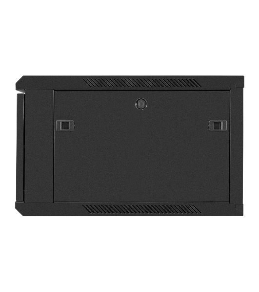 Шкаф телекоммуникационный 19' настенный 6U ExeGate EC-WM-6U.600.G.BLACK (19', 6U, 600x600x370 мм (ШхГхВ), передняя дверь закаленное стекло, съемные боковые панели, пыле- и влагозащита IP23, черный RAL 9004)