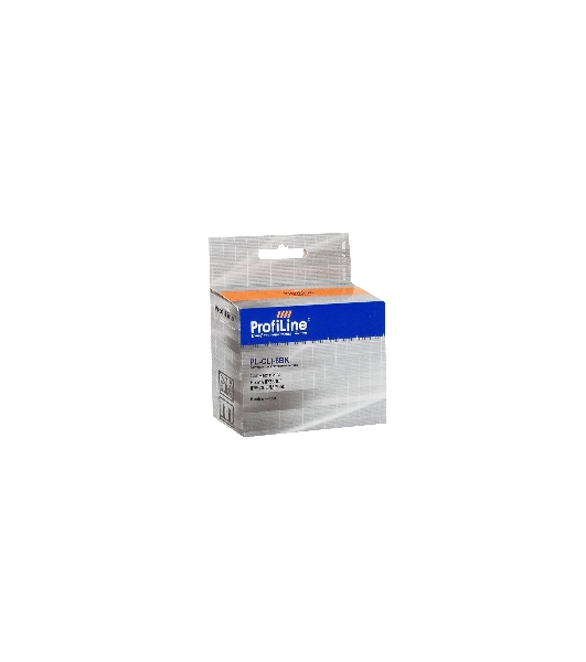 Картридж струйный ProfiLine PL-CLI-8BK для принтеров Canon Pixma iP6600D/MP950 с чипом Black водн