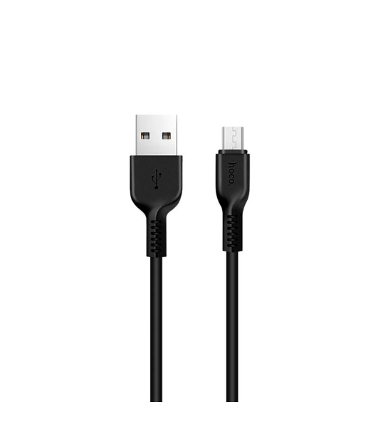 Кабель USB 2.0 HOCO X20, AM/microBM, черный, 3м