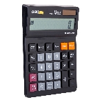 Калькулятор настольный Deli EM01420 черный 12-разр., фото6