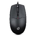 Мышь проводная Oklick 147M черный, 1600 dpi, USB, кнопки - 3, фото 1