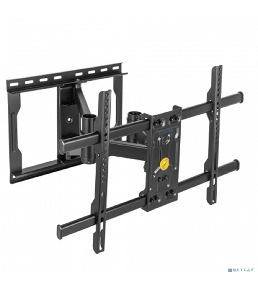 Кронштейн Kromax ATLANTIS-85 черный, Кр. стал. настенный для TV 32'-70', max 50 кг, 5 ст св., нак. ±10°, пов. ±60°, от ст. 74-441 мм., max VESA 600-400 мм