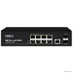 Коммутатор Osnovo SW-80802/L(150W) 8G 2SFP 8PoE+ 150W управляемый, фото8