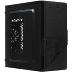 Компьютерный корпус Minitower ExeGate BA-201-UNS400 (mATX, БП UNS400 с вент. 12см, 2*USB, аудио, черный), фото8
