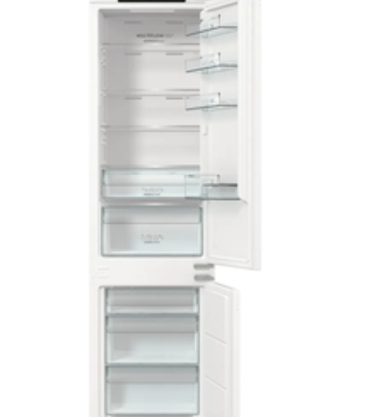 Встраиваемый холодильник Gorenje NRKI519141 белый двухкамерный 207/68 л морозилка снизу, No Frost
