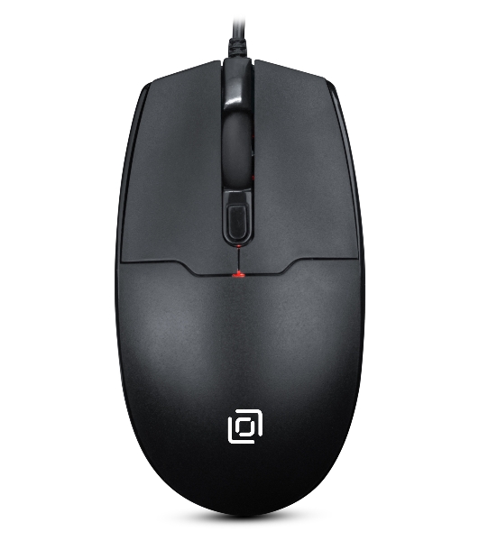 Мышь проводная Oklick 147M черный, 1600 dpi, PS/2, кнопки - 3