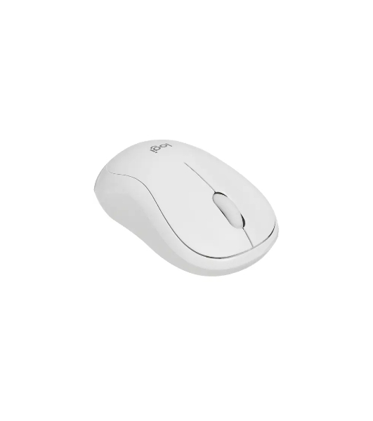 Мышь беспроводная Logitech M240 SILENT белый, 4000 dpi, Bluetooth, кнопки - 3