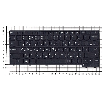 Клавиатура для ноутбука Lenovo ThinkPad Yoga 11e 5th Gen черная, фото2