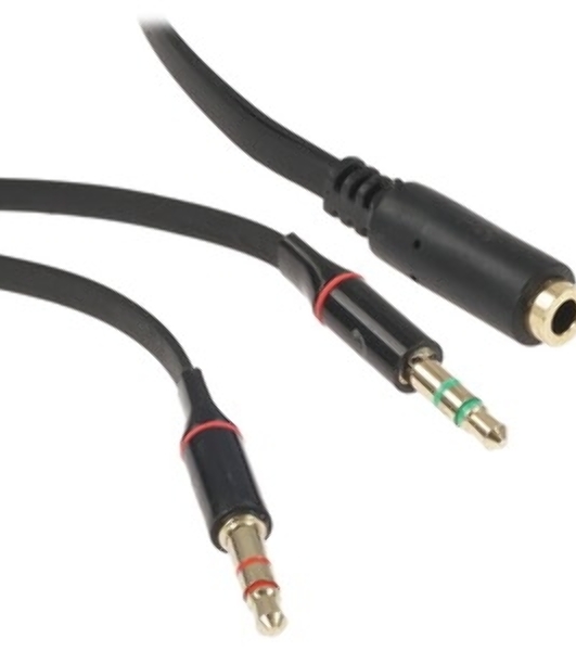 Кабель аудио удлинительный Cablexpert CCAB-02-35MF-3MB. 3.5 Jack (M)/3.5 Jack (F), черный, 3м, блистер