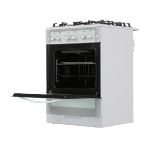 Плита газовая Gefest ПГ 6500-02 0042 белый, конфорок 4 шт, духовка 52 л, 60 см x 85 см x 60 см, фото5