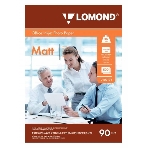 Бумага Lomond 0102131 A4/90г/м2/500л./белый матовое для струйной печати, фото 1