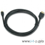 Кабель Cablexpert HDMI-micro HDMI CC-HDMID-6, 19M/19M, v2.0, медь, позол.разъемы, экран, 1.8м, черный, пакет, фото3