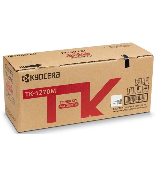 Картридж лазерный Kyocera TK-5270M (1T02TVBNL0) пурпурный для M6230cidn/M6630cidn/P6230cdn 6000 стр