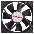 Вентилятор для корпуса Rexant RX 12025MS 24VDC черный, 120 мм, 2200 об/мин, 35 дБ, 2 pin, фото2