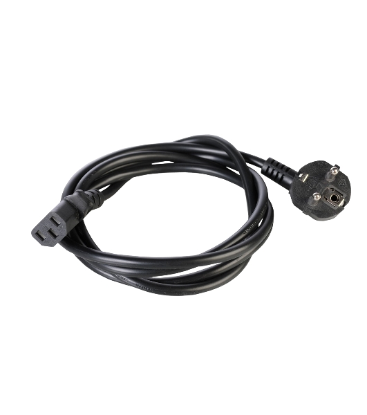 Шнур питания с заземл. IEC 60320 C13/EU-Schuko, 10А/250В (3x1,0), длина 3 м. (R-10-Cord-C13-S-3)