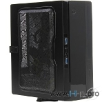 Компьютерный корпус Powerman EQ101BK slim ATX 200W Black 6117857 (8см Fan, 2* USB 3.0, Audio, PM-200ATX-PRO APFC), фото3