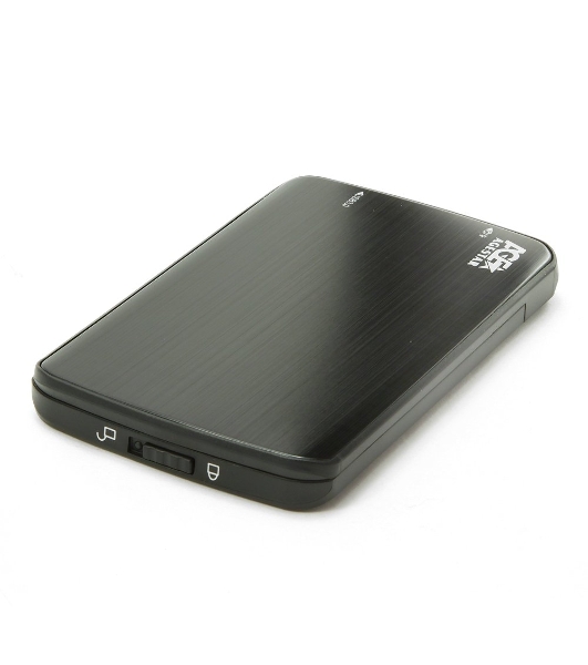 Внешний корпус для HDD/SSD AgeStar 3UB2A12 SATA пластик/алюминий черный 2.5'