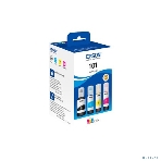 Чернила оригинальные Epson 101 / C13T03V64A мультипак, черный 127 мл., голубой, пурпурный, желтый - 210 мл. для Epson, фото5