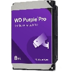 Жесткий диск HDD Western Digital 8Tb 7200rpm SATA-III 256Mb 3.5' Surveillance Purple Pro, фото10