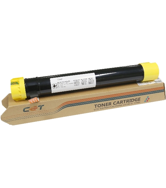 Картридж лазерный CET (CPT, CE08) 006R01518 для Xerox WorkCentre 7525/7545/7556/7835/7970 Yellow, 360г, 15000 стр.
