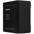 Компьютерный корпус Minitower ExeGate BA-202-UNS350 (mATX, БП UNS350 с вент. 12см, 2хUSB, аудио, черный), фото10