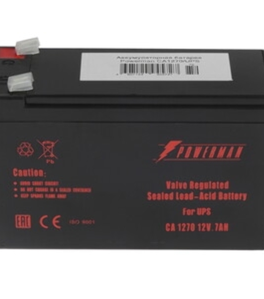 Батарея для ИБП Powerman Battery 12V/7,2AH CA1272