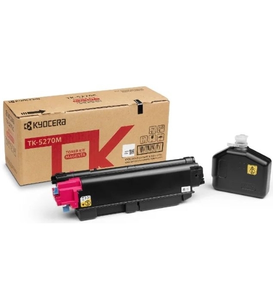 Картридж лазерный Kyocera TK-5270M (1T02TVBNL0) пурпурный для M6230cidn/M6630cidn/P6230cdn 6000 стр
