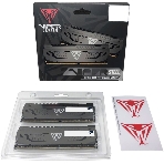 Оперативная память Patriot Viper Steel, DDR4, 64GB (2x32GB), 3600MHz, CL18, DIMM, радиатор, черный, фото4