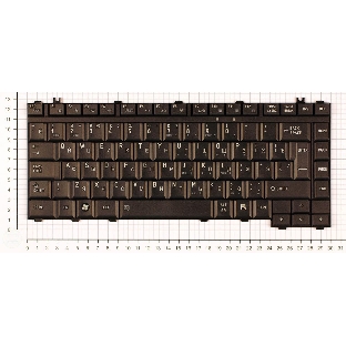 Клавиатура для ноутбука Toshiba Satellite A300 M300 L300 M500 M505 черная матовая