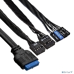 Компьютерный корпус Miditower ExeGate EX290190RUS AA-442U2-AA500 (ATX, AA500 8 см, 1хUSB+2хUSB 3.0, аудио, черный), фото7