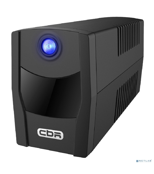 Источник бесперебойного питания CBR QTM-850T-2F-LCUC Line Interactive 850VA/480W 9Ah12V 2 x Shuko, HID-USB, RJ45/11