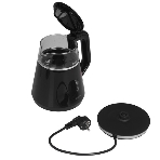 Чайник Centek CT-0019, 1100 Вт, стекло, черный и серебристый, фото20