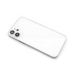 Задняя крышка (корпус) в сборе с рамкой для Apple iPhone 12 Mini белый