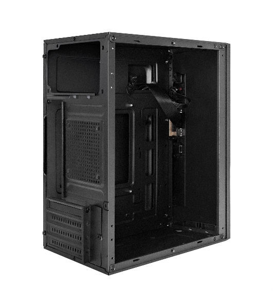 Компьютерный корпус Minitower ExeGate BAA-303 (mATX, без БП, 2хUSB, HD Audio, черный)