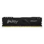 Оперативная память Kingston Fury Beast, DDR4, 16GB (1x16GB), 3600MHz, CL18, DIMM, с радиатором, черный, фото7