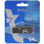 Флешка USB Netac U351 (NT03U351N-064G-32BK), 64Gb, USB 3.0, R/W 110/45, черный, фото4