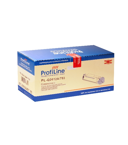 Картридж лазерный ProfiLine PL-Q2612A/703 для принтеров HP LJ 1010/1012/1015/3015/3020/3030/1020/1022/3050/3052/3055/M1005/M1005MFP/M1319/M1319MFP Series Canon LBP 2900/3000 2000 копий