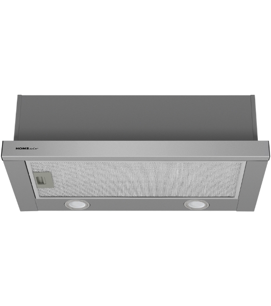 Вытяжка встраиваемая HOMSair FLAT 60 серебристый, 60 см, 520 куб. м/ч, 47 д