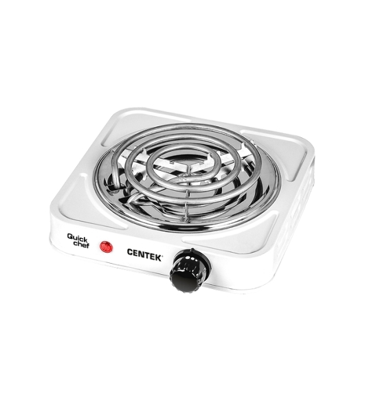 Плита настольная электрическая Centek CT-1508 белый