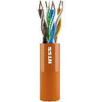 Кабель информационный NTSS NTSS-IN-UTP4-5Е-LSZH-OR кат.5E U/UTP 4X2X24AWG LSZH внутренний 305м оранжевый, фото5