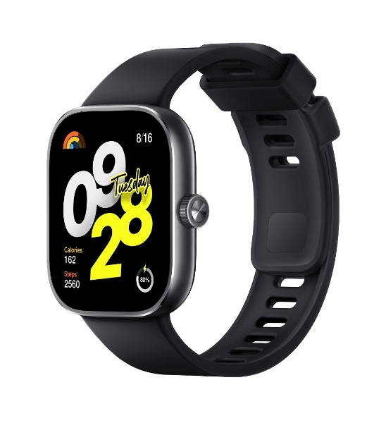 Умные часы Redmi Watch 4, 1.97', AMOLED, Bluetooth, NFC, WR50, черный