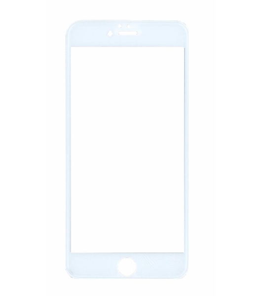 Защитное стекло 4D для Apple iPhone 6/6S Plus белый