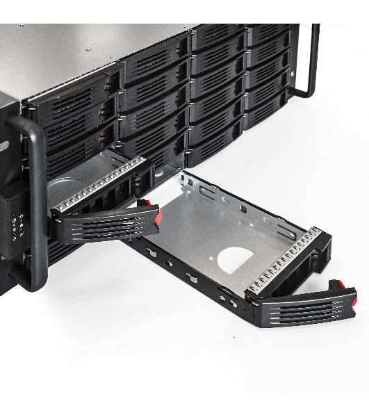 Серверный корпус ExeGate Pro 4U660-HS24 (RM 19', высота 4U, глубина 660, БП 700PAS, 24xHotSwap, USB)