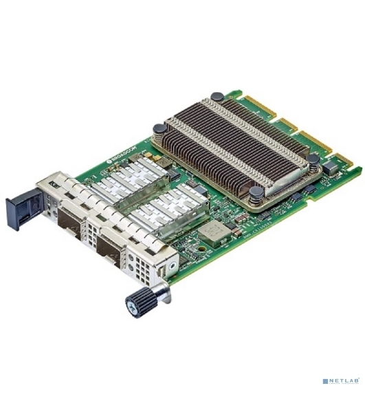 Сетевая карта Broadcom NetXtreme N225P (BCM957414N4140C) 2x25GbE (25/10GbE), PCIe 3.0 x8, SFP28, BCM57414, OCP 3.0, Ethernet Adapter