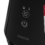 Чайник Centek CT-0019, 1100 Вт, стекло, черный и серебристый, фото18