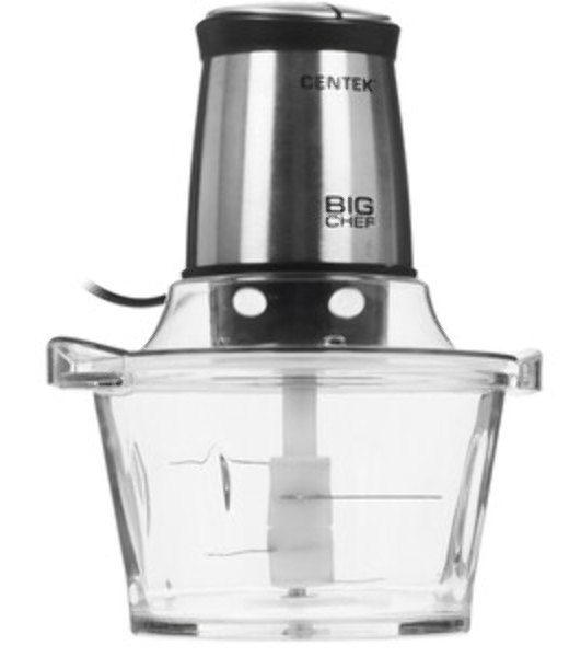Измельчитель Centek CT-1394, стационарный, серебристый